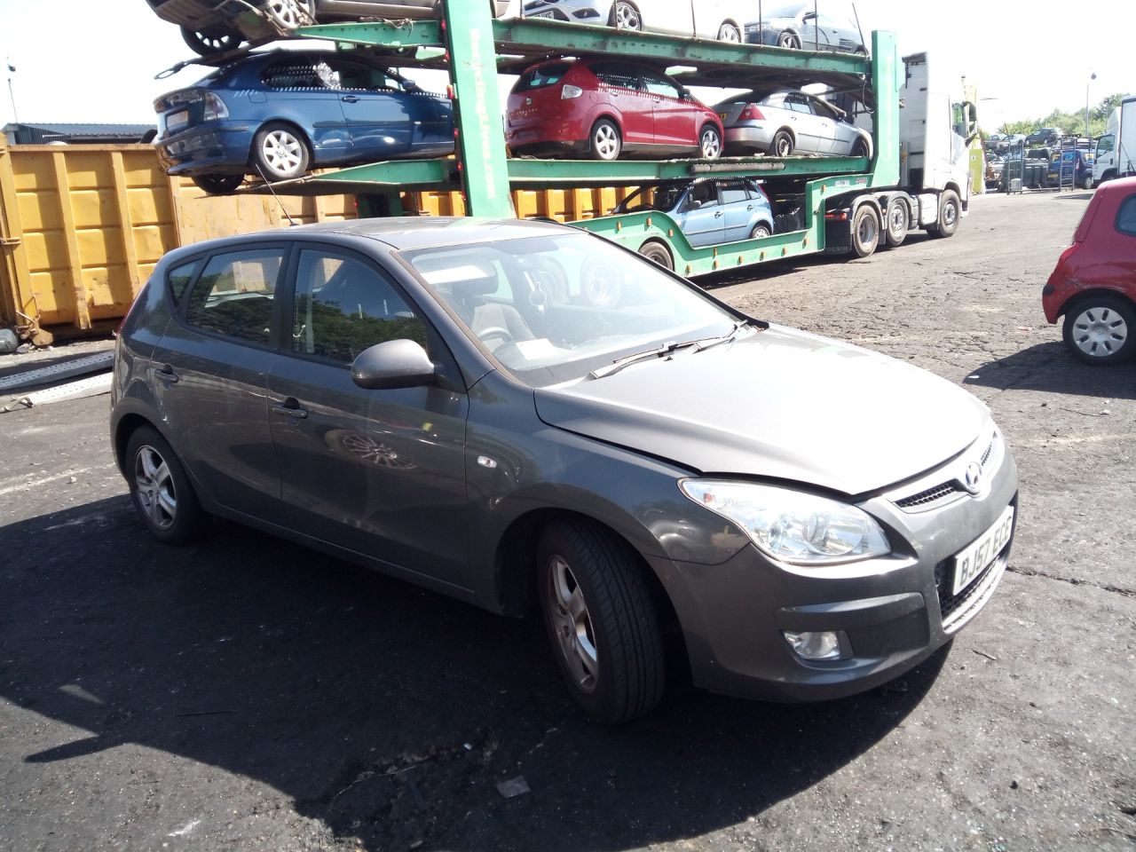 компрессор кондиционера Hyundai i30 1 поколение 2010, бензин, 97701-2H000, 97701-2H040, 97701-2H000, 97701-2H040 - фото №1