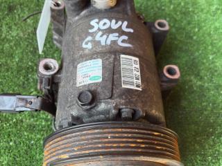 компрессор кондиционера Kia Soul 1 поколение [рестайлинг] 2013, 1.6 л., G4FC, бензин