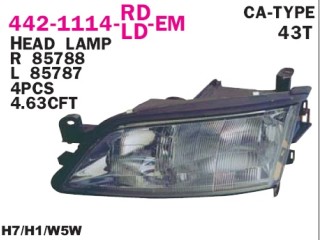 фара левая Opel Vectra B 1998, 085787, 1216527, 442-1114L-LD-EM