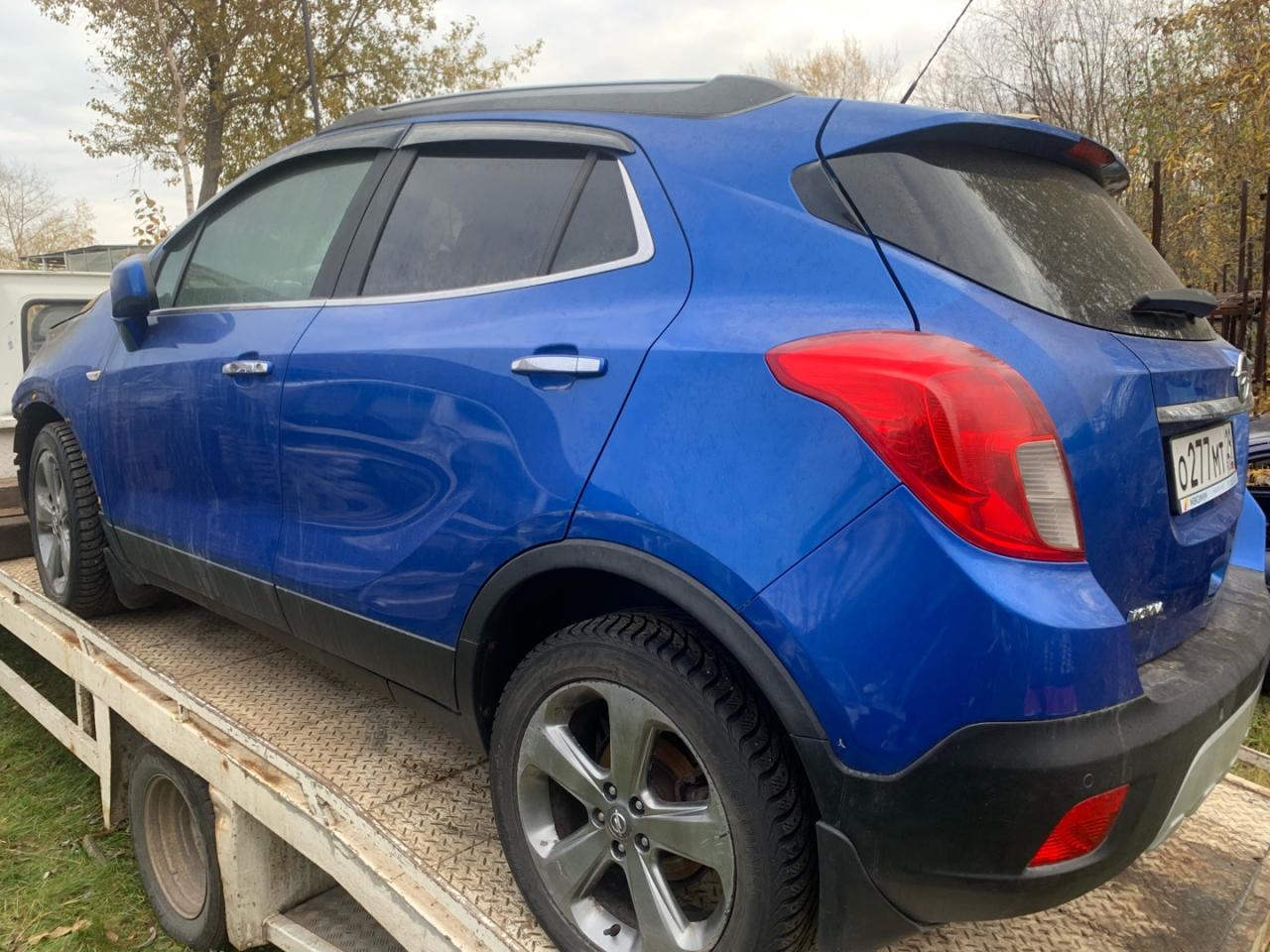 дверь задняя левая Opel Mokka 1 поколение 2014, 1.8 л., бензин, МКПП, внедорожник 5 дв., 124702, 42558667, 95400513 - фото №1