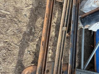 балка подвески задняя Renault Logan 1 поколение 2007, седан, 555012371R, 555019768R