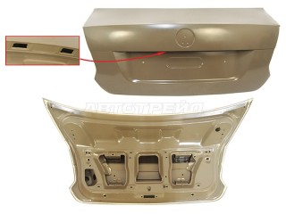 крышка багажника (дверь 3-5) Volkswagen Polo 5 поколение 2012, седан, 6RU827025F
