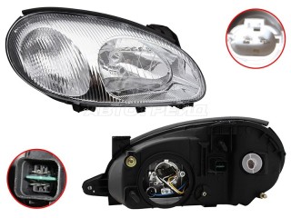 фара правая Chevrolet Lanos 1 поколение 2005, 96304611