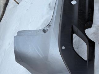 бампер задний Mazda CX-5 1 поколение 2014, серебристый, внедорожник 5 дв.