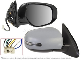 зеркало наружное правое Mitsubishi Outlander 3 поколение 2014, 7632B414