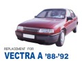 фара правая Opel Vectra A 1990, 442-1105R-LD-EM, 90421593 - фото №2