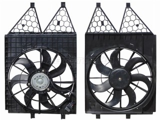 диффузор вентилятора Volkswagen Polo 5 поколение 2012, седан, 6R0121207, 6R0121207A, 6R0959455E