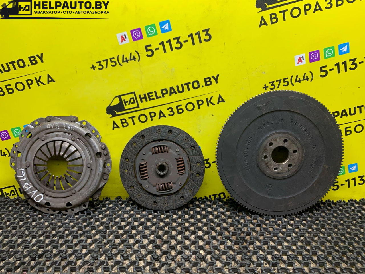 комплект сцепления Opel Vectra B 1997, 1.6 л., X 16 XEL, бензин, МКПП, красный, седан, передний привод - фото №1