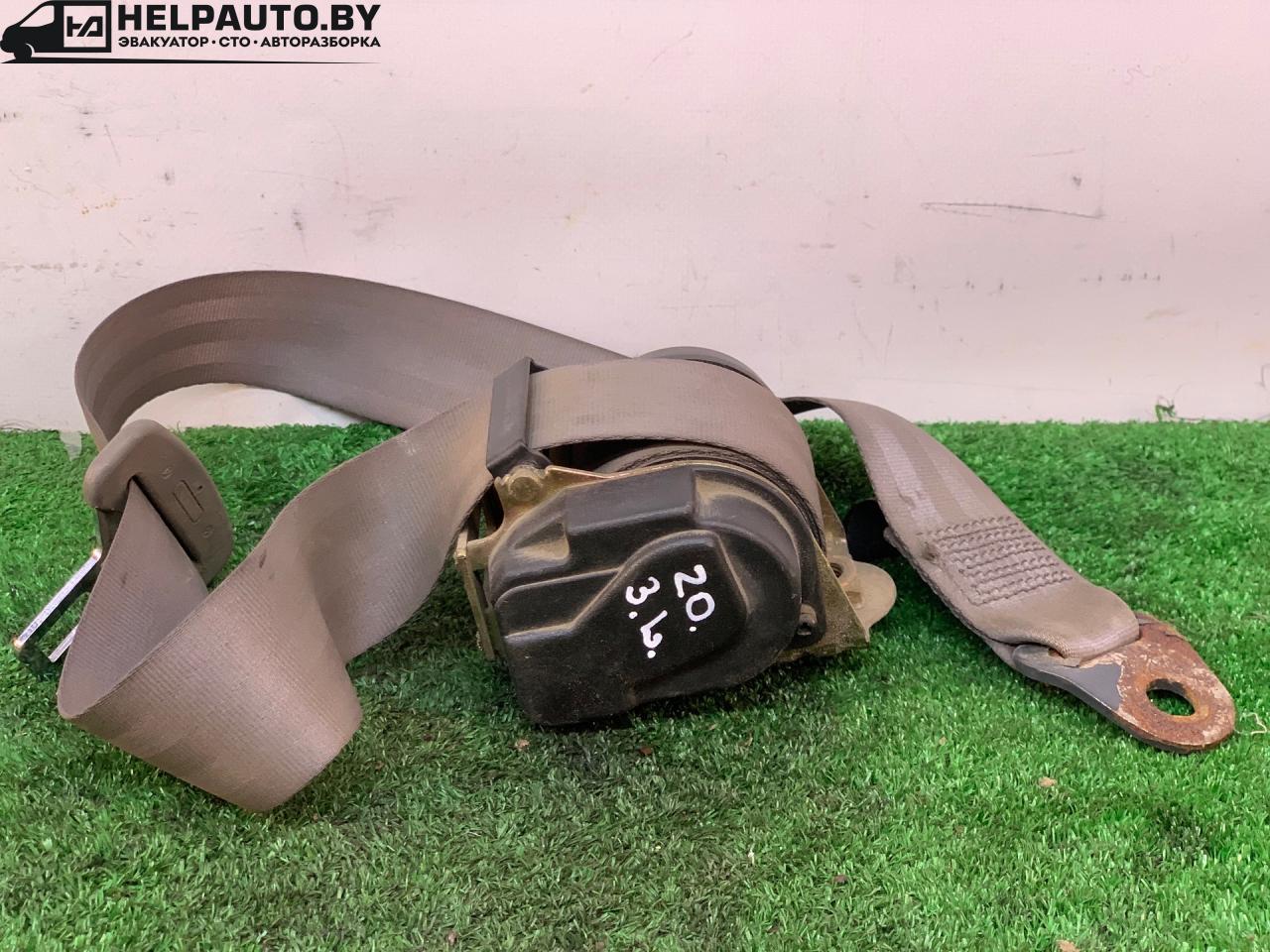 ремень безопасности Citroen Xsara Picasso 1 поколение 2002, 2.0 л., бензин, МКПП, серый, передний привод - фото №1