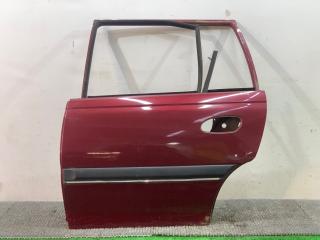 дверь задняя левая Opel Omega B 1998, 2.0 л., бензин, 5МКПП, красный, универсал, задний привод