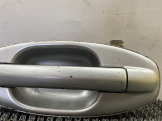 ручка наружная задняя левая Hyundai Santa Fe 1 поколение (SM) 2003, 2.4 л., бензин, МКПП, серебристый, внедорожник 5 дв., передний привод, 83660-26000