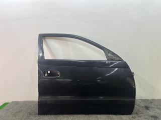 дверь передняя правая Toyota Carina E 1 поколение T190 1995, 1.6 л., 4A-FE, бензин, МКПП, зелёный, хетчбэк 5 дв., передний привод