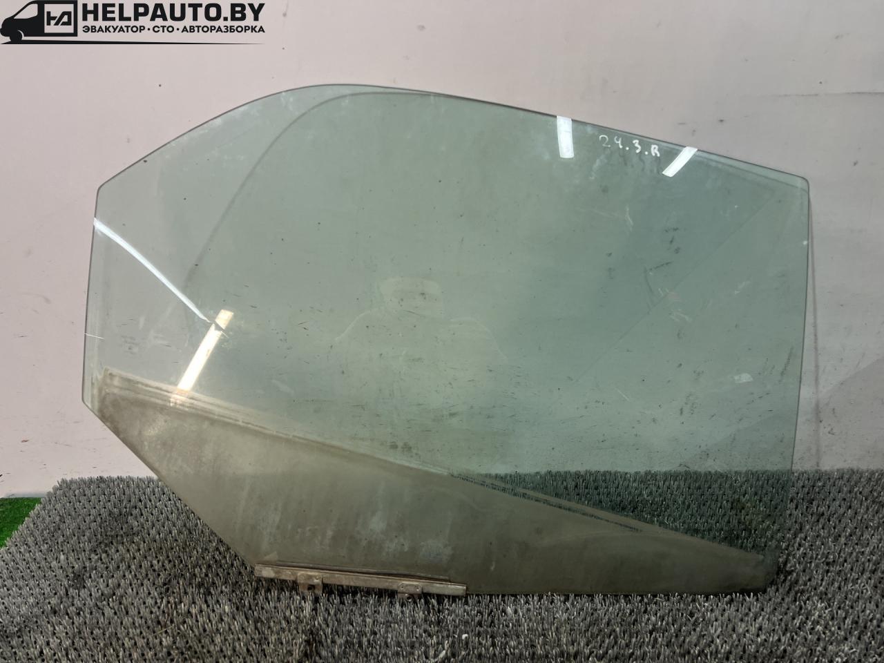 стекло двери задней правой Suzuki Baleno 1 поколение 2002, 1.5 л., бензин, МКПП, чёрный, седан, 43R-00018 - фото №1
