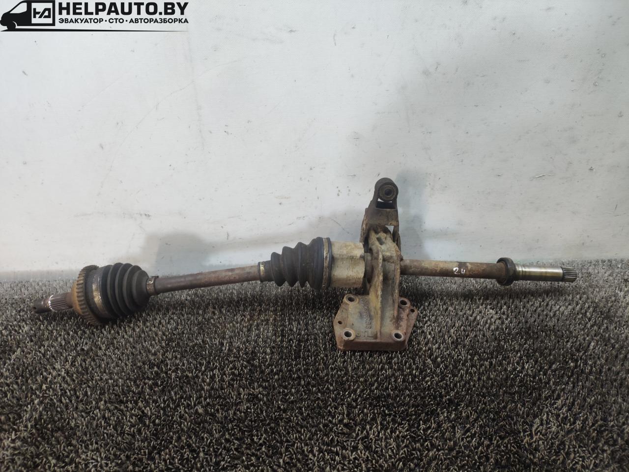 полуось передняя правая (приводной вал, ШРУС) Iran Khodro Samand 1 поколение 2009, 1.6 л., бензин, МКПП, чёрный, седан, передний привод, 9639592080 - фото №1