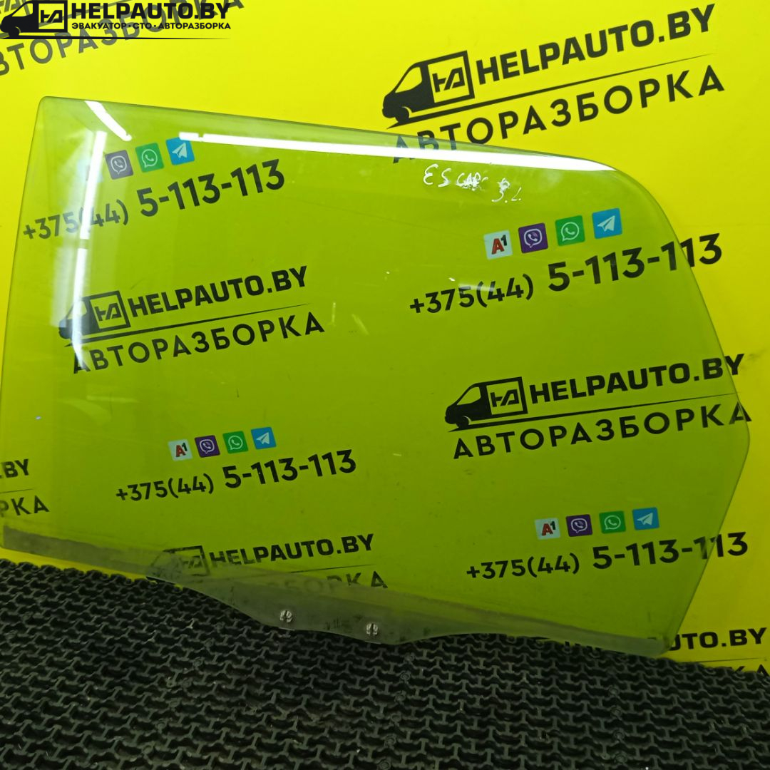 стекло двери задней левой Ford Escape 2 поколение R3 2009, 2.3 л., бензин, АКПП, синий, внедорожник 5 дв., передний привод - фото №1