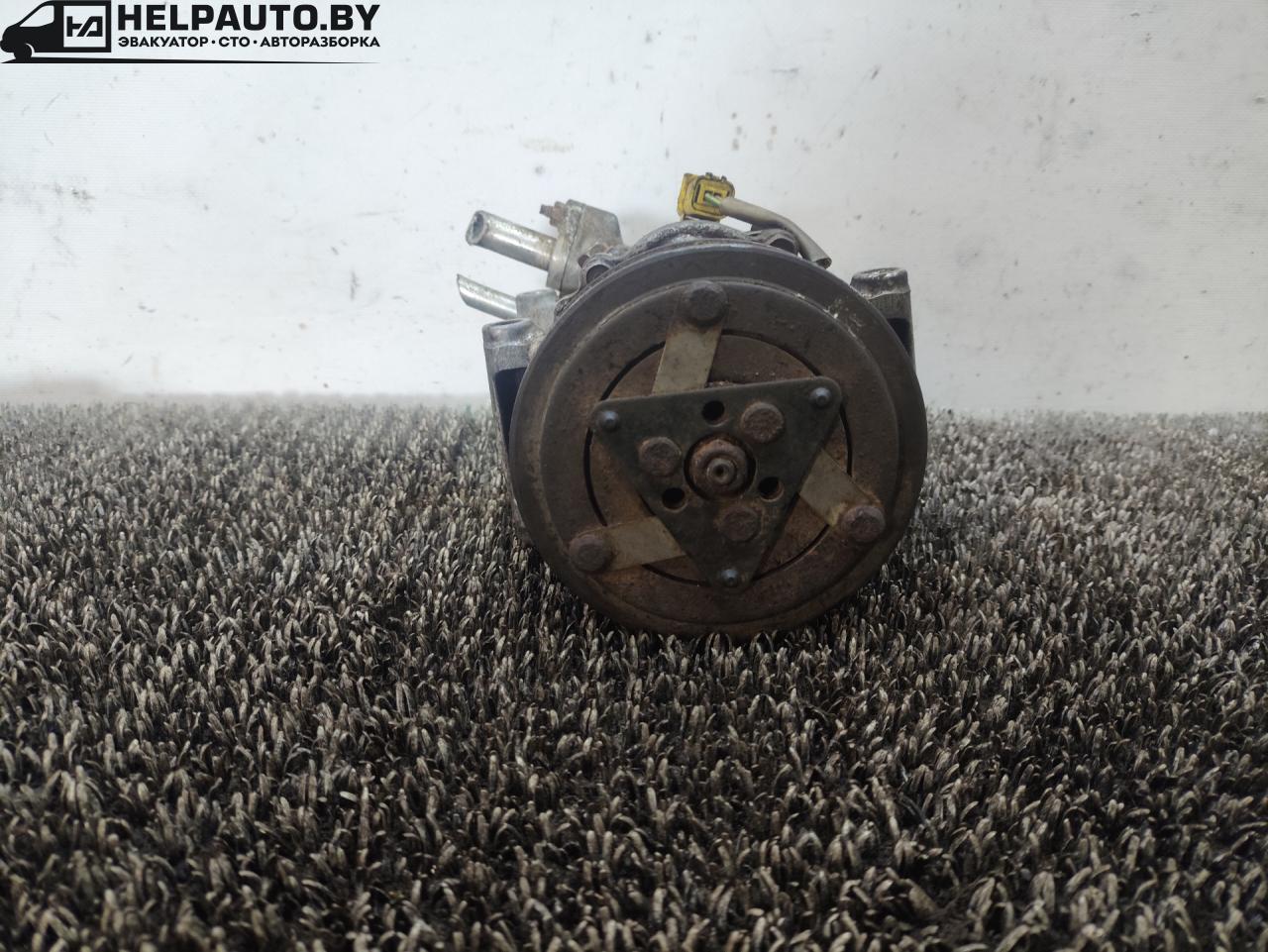 компрессор кондиционера Iran Khodro Samand 1 поколение 2009, 1.6 л., бензин, МКПП, чёрный, седан, передний привод, 9684480180, 0055003042, 1907 - фото №1