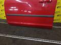 дверь передняя левая Ford Focus 2 поколение 2006, 1.6 л., HWDA, бензин, МКПП, красный, хетчбэк 5 дв., передний привод - фото №2