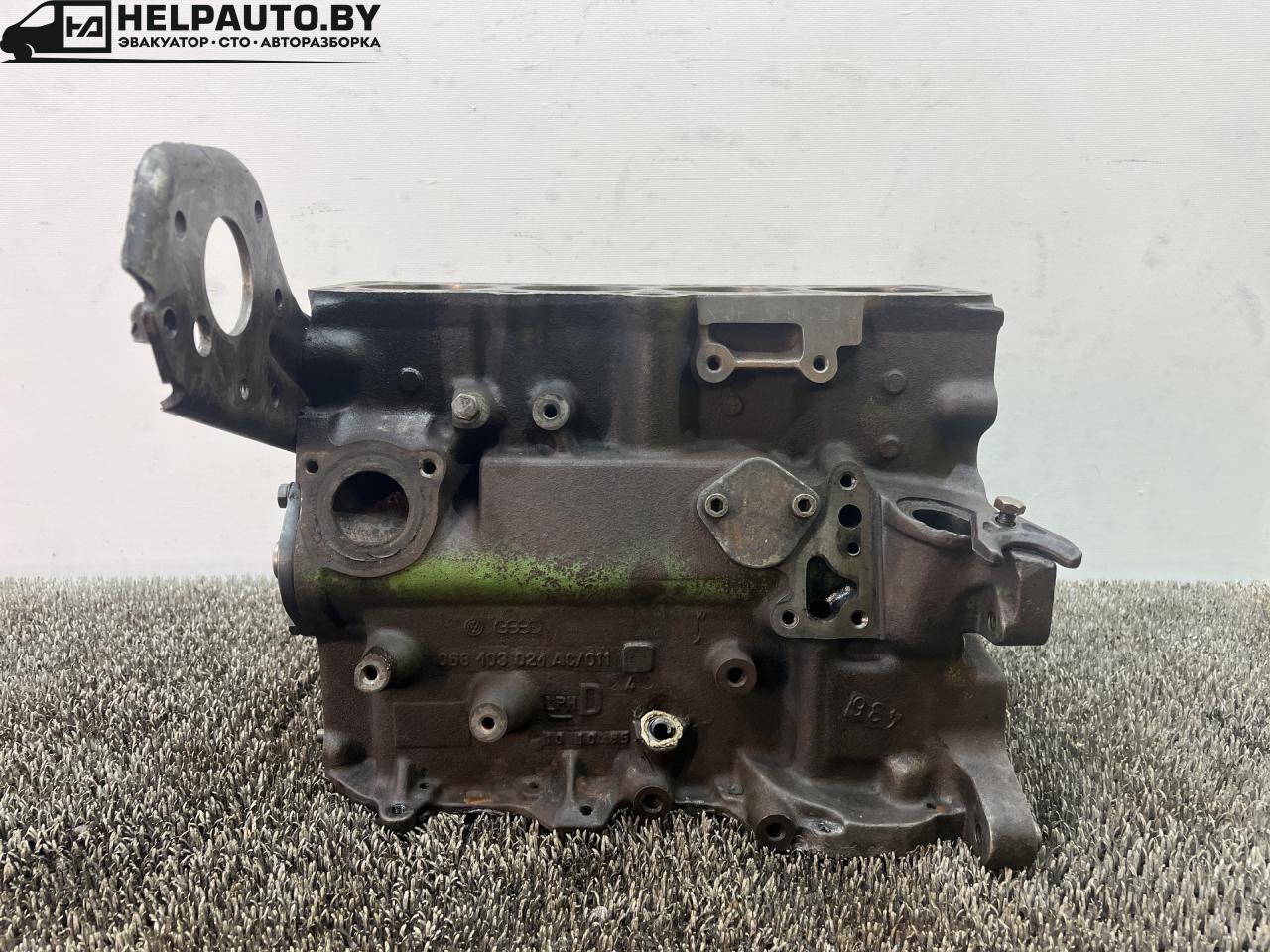 блок цилиндров Volkswagen Golf 2 поколение (1983 - 1992), 1.6 л., JP, дизель, МКПП, передний привод, JP - фото №1