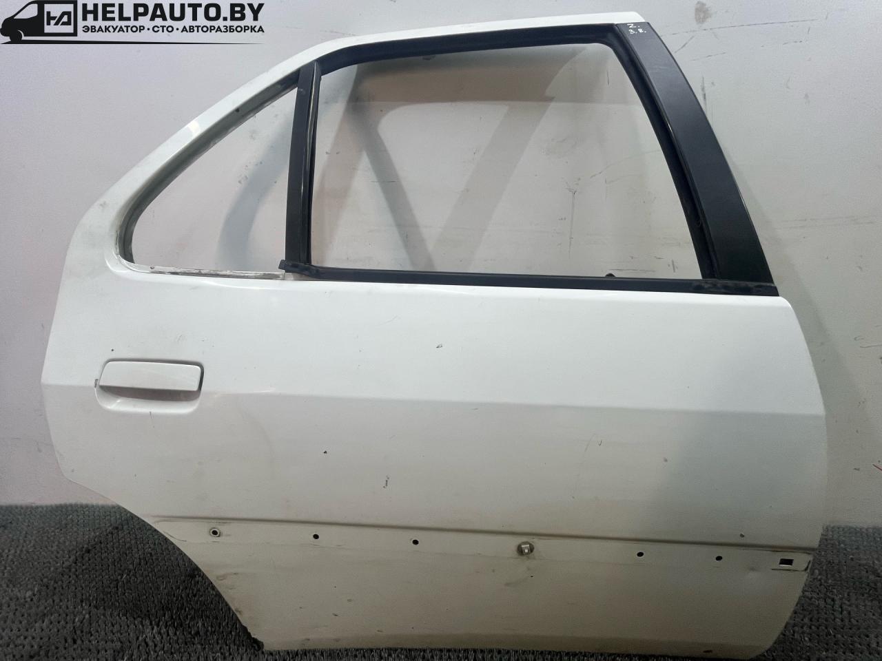 дверь задняя правая Peugeot 306 1 поколение 1997, 1.9 л., D9B (XUD9A), дизель, МКПП, белый, универсал, передний привод - фото №1