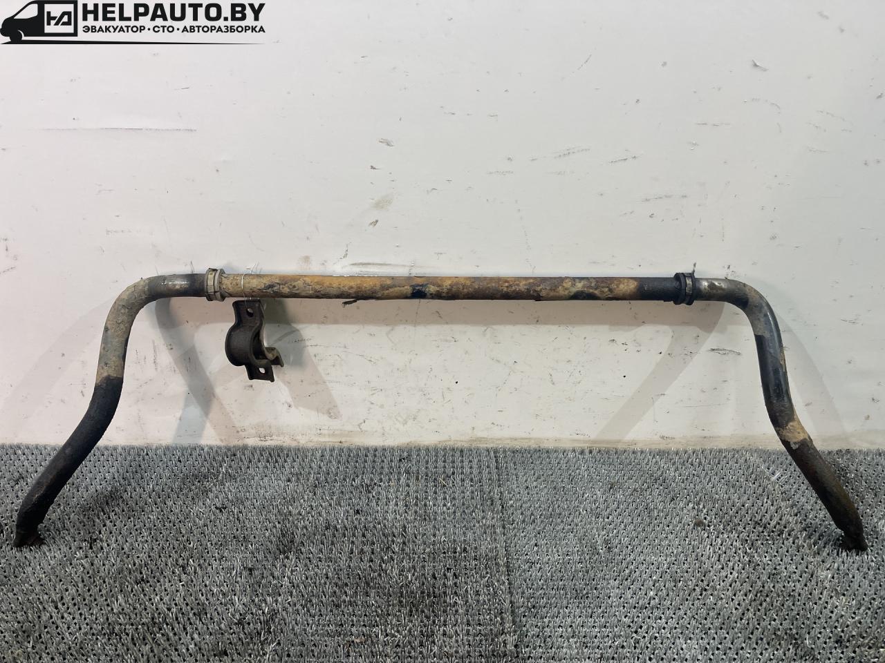 стабилизатор подвески передний Hyundai Terracan 1 поколение 2003, 2.5 л., D4BH, дизель, АКПП, серебристый, внедорожник 5 дв., полный подключаемый привод - фото №1