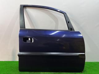дверь передняя правая Opel Zafira 1 поколение (A) 2000, 2.0 л., Y 20 DTH, дизель, МКПП, синий металлик, минивэн, передний привод