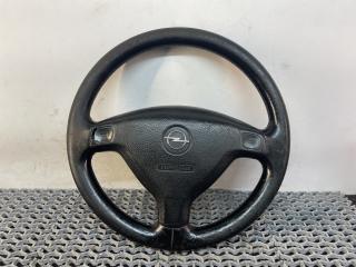 подушка безопасности водителя Opel Zafira 1 поколение (A) 2002, 2.2 л., дизель, 5МКПП, серебристый, минивэн, передний привод