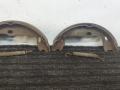 колодки стояночного тормоза Opel Omega B 1996, 2.5 л., дизель, 5МКПП, черный, универсал, задний привод, PSP227, D123G - фото №3