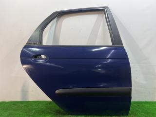 дверь задняя правая Renault Scenic 1 поколение 1998, 1.9 л., F9Q 734, дизель, синий, минивэн, передний привод