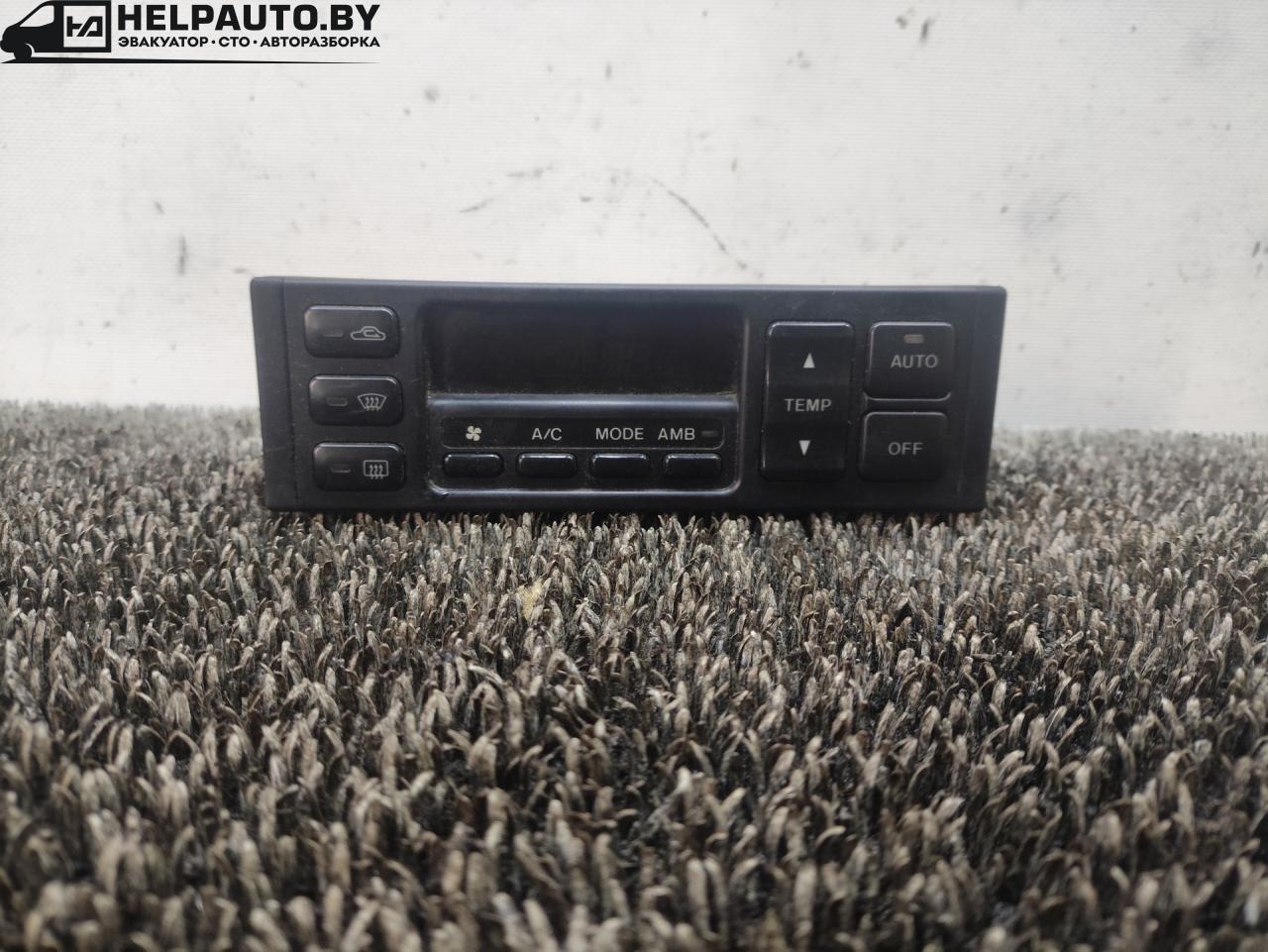 блок управления печки / климат-контроля Mazda 626 GE (1991 - 1997), 2.0 л., бензин, МКПП, передний привод, K19Z0GE4V, 7130E05 - фото №1