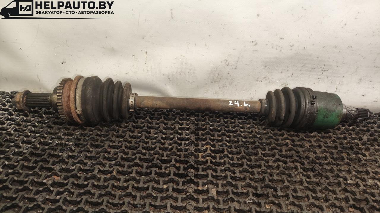 полуось передняя левая (приводной вал, ШРУС) Suzuki Baleno 1 поколение 2002, 1.5 л., бензин, МКПП, чёрный, седан - фото №1
