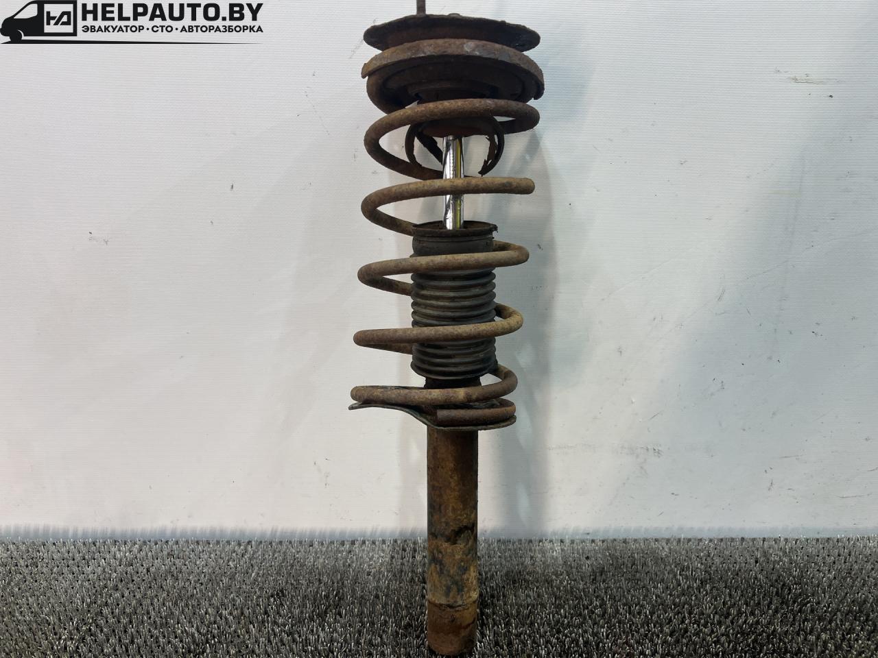 стойка передняя левая Iran Khodro Samand 1 поколение 2009, 1.6 л., бензин, МКПП, чёрный, седан, передний привод - фото №1