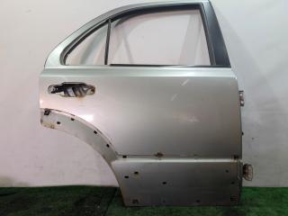 дверь задняя правая Kia Sorento 1 поколение 2006, 2.5 л., D4CB, дизель, МКПП, серебристый, внедорожник 5 дв., полный подключаемый привод