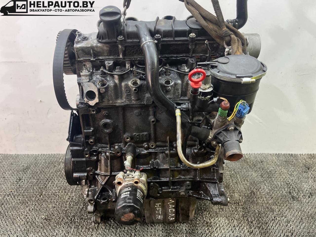 двигатель Peugeot 306 1 поколение 1997, 1.9 л., D9B (XUD9A), дизель, МКПП, белый, универсал, передний привод - фото №1