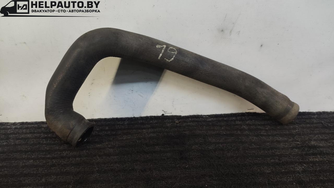 патрубок радиатора Audi 80 B3 1990, 1.6 л., PP, бензин, МКПП, оранжевый, седан, передний привод - фото №1