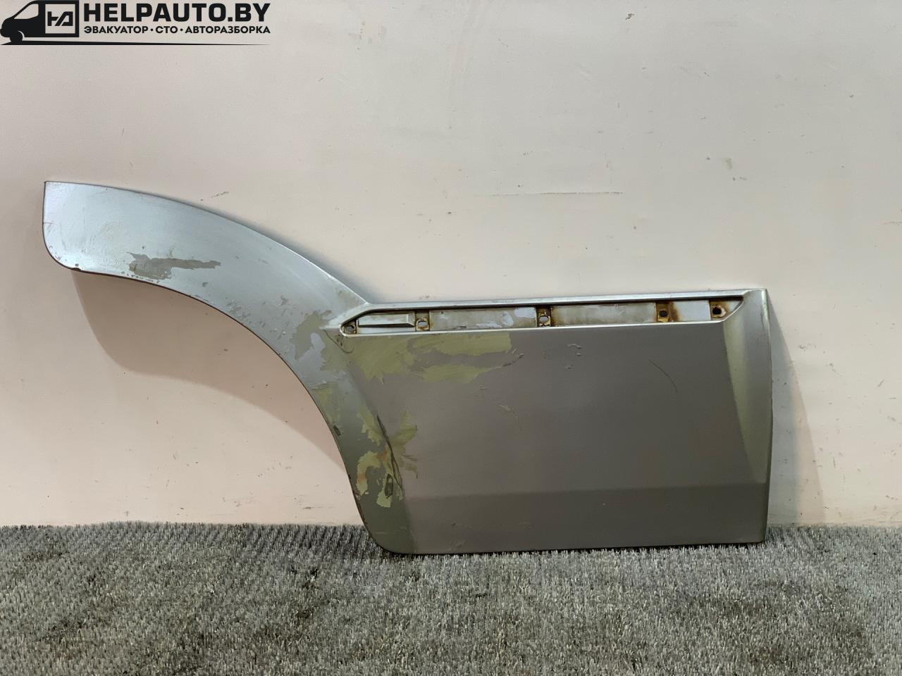 молдинг двери задней правой Hyundai Terracan 1 поколение 2003, 2.5 л., D4BH, дизель, АКПП, серебристый, внедорожник 5 дв., полный подключаемый привод - фото №1