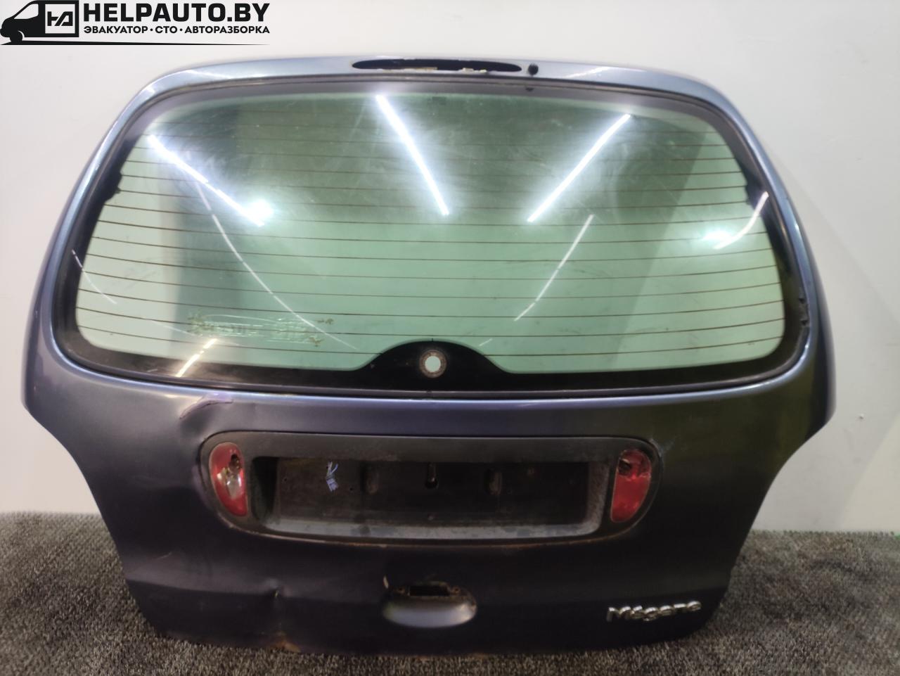 стекло заднее Renault Megane 1 поколение 1997, 1.9 л., дизель, МКПП, минивэн, передний привод - фото №1