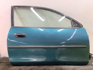 дверь передняя правая Mazda 323 6 поколение 1998, 1.5 л., бензин, МКПП, синий, хетчбэк 3 дв., передний привод