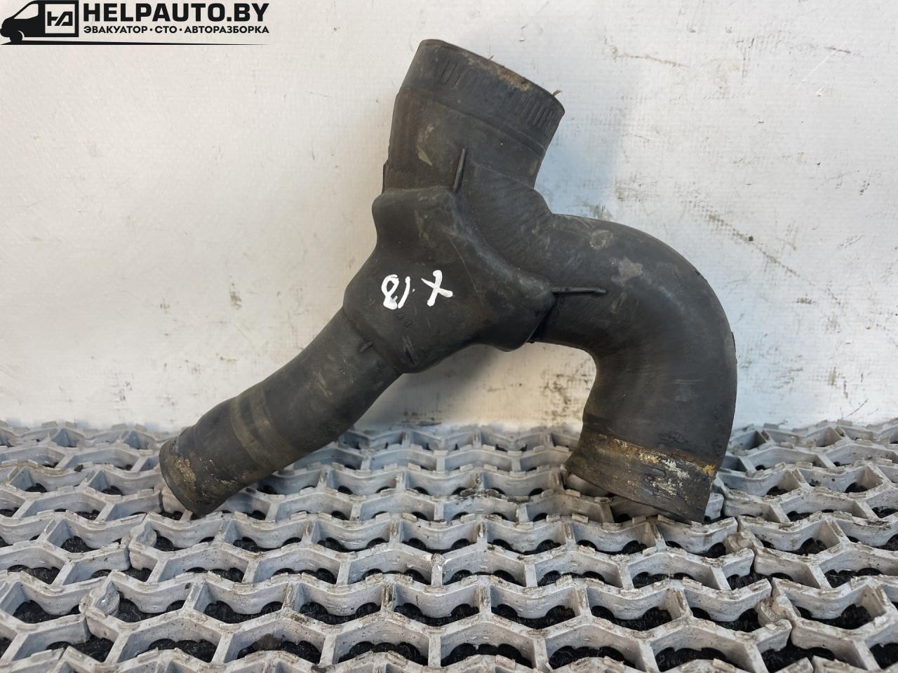патрубок радиатора Opel Astra G 2000, 1.8 л., X 18 XE1, бензин, МКПП, передний привод - фото №1