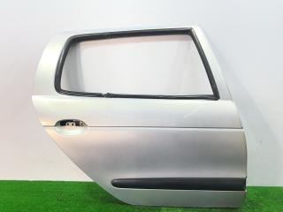 дверь задняя правая Renault Megane 1 поколение [рестайлинг] 2000, 1.6 л., бензин, МКПП, серый, универсал, передний привод