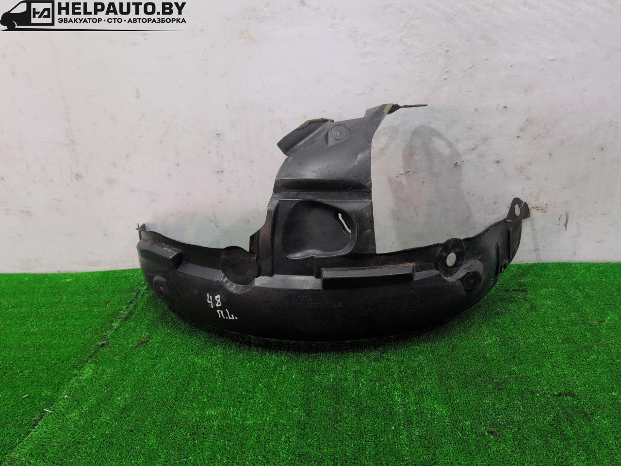 защита арок передняя левая (подкрылок) Renault Clio 2 поколение 2001, 1.9 л., дизель, МКПП, белый, внедорожник 3 дв., 7700836702 - фото №1