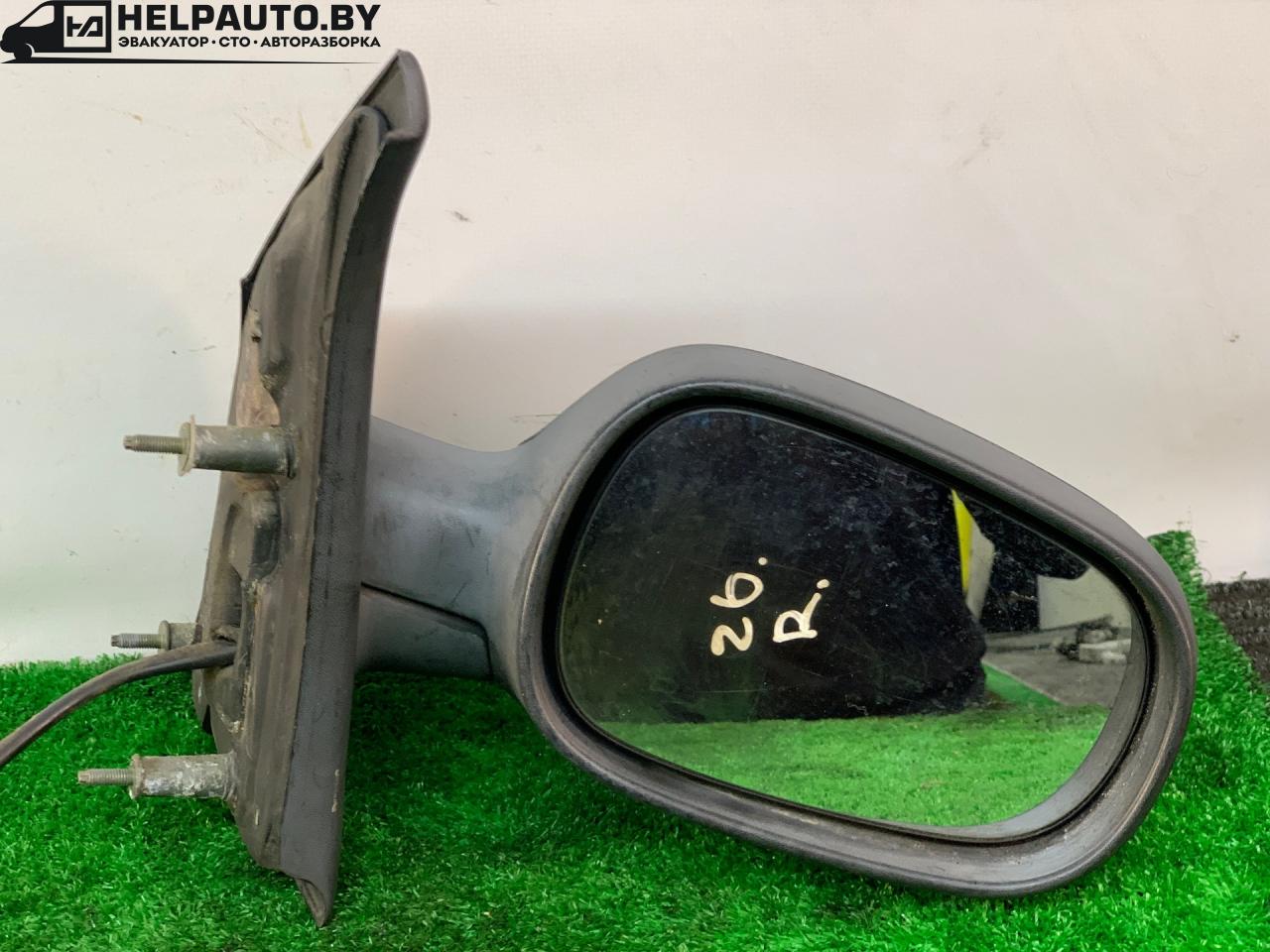зеркало наружное правое Renault Scenic 1 поколение 1997, 1.9 л., F8Q 786, дизель, МКПП, серый, передний привод - фото №1