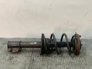 стойка передняя левая Renault Scenic 1 поколение 1997, 1.9 л., F8Q 786, дизель, МКПП, серый, передний привод