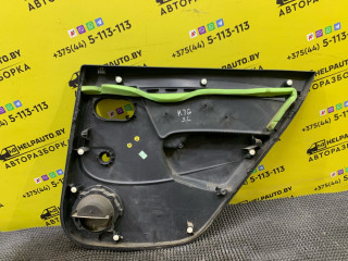 обшивка двери задняя левая Dacia Sandero 1 поколение 2008, 1.4 л., K7J 714, бензин, МКПП, серый, хетчбэк 5 дв., передний привод, LIKVIDACIYA, SKLADA