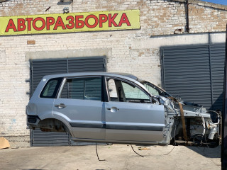 крыло заднее правое Ford Fusion 1 поколение [рестайлинг] 2009, 1.4 л., FXJA, бензин, 5МКПП, серебристый, хетчбэк 5 дв., передний привод