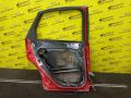 дверь задняя левая Ford Focus 2 поколение 2006, 1.6 л., HWDA, бензин, МКПП, красный, хетчбэк 5 дв., передний привод - фото №7
