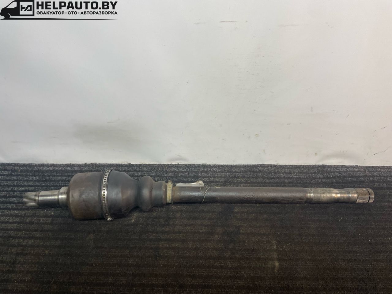 полуось передняя левая (приводной вал, ШРУС) Peugeot Boxer 1 поколение 1999, 2.5 л., THY (DK5ATE), дизель, МКПП, белый, микроавтобус - фото №1
