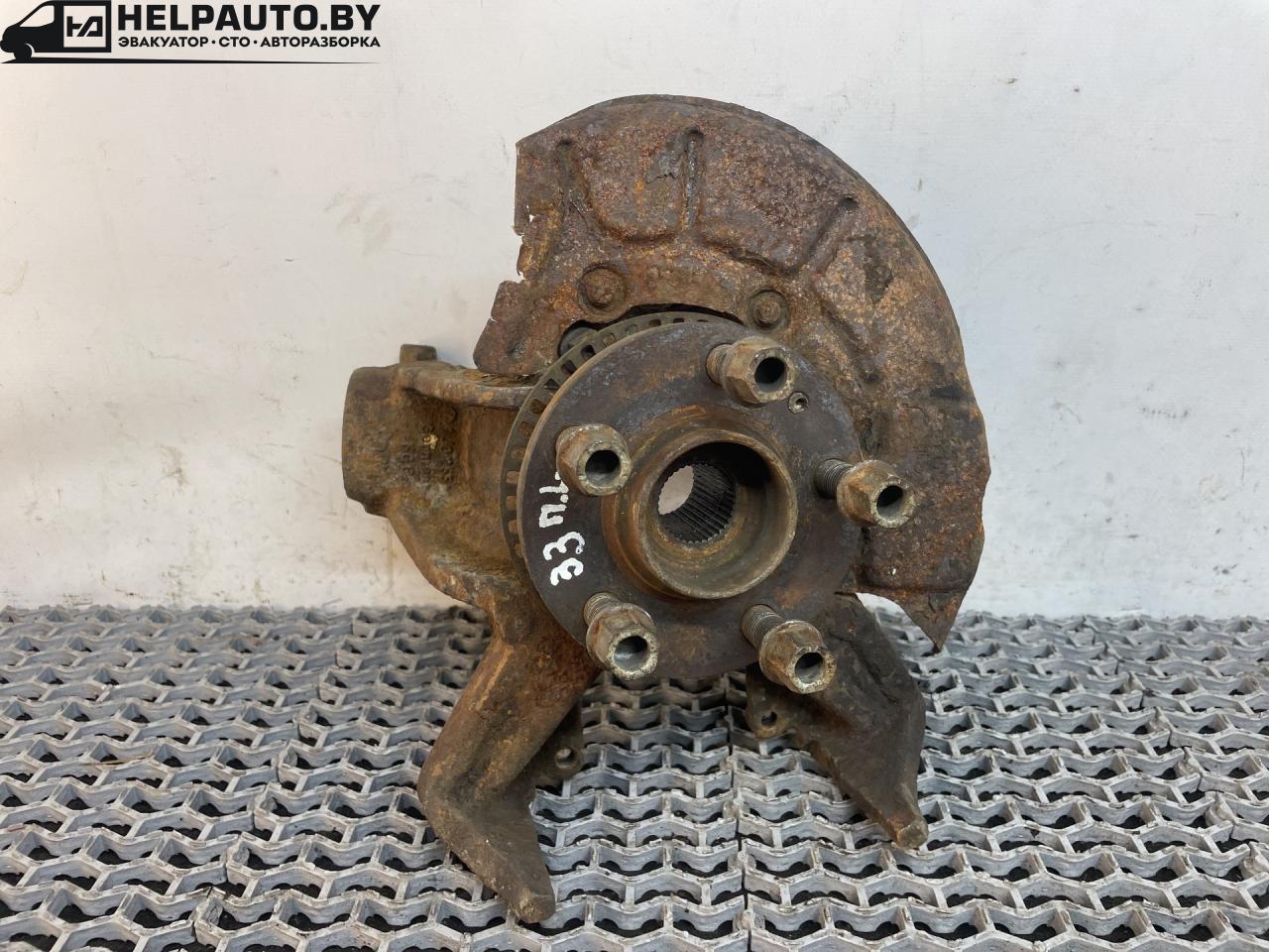 ступица передняя левая Volkswagen Jetta 4 поколение 2001, 2.0 л., AQY, бензин, МКПП, синий, седан, передний привод - фото №1