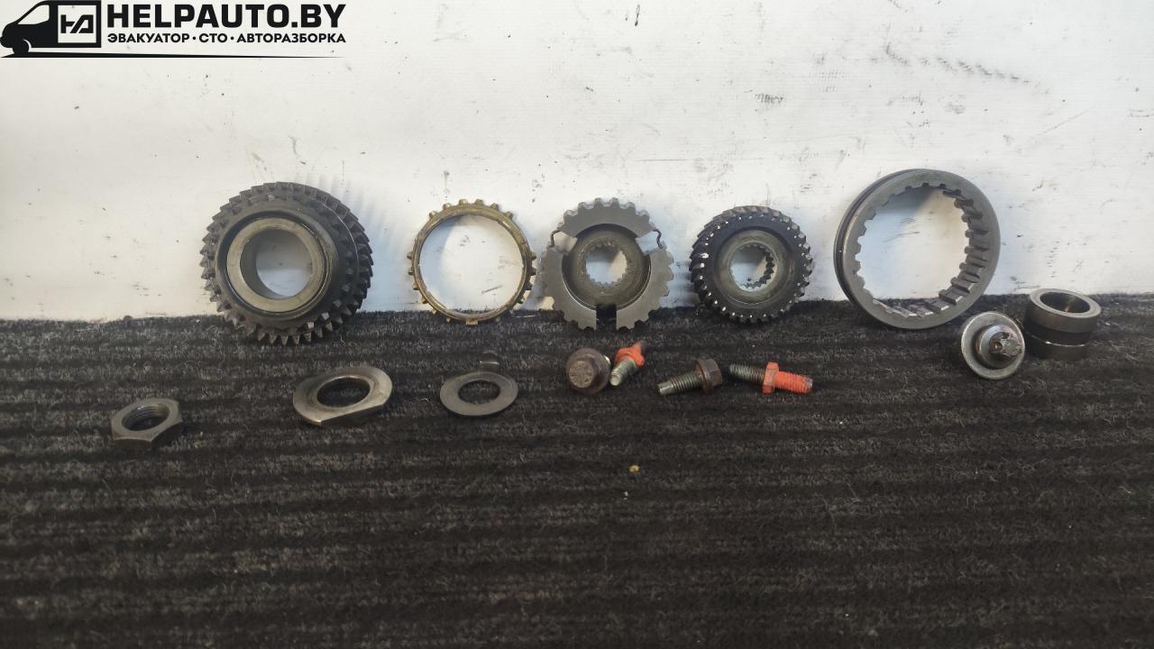 КПП механическая (МКПП) Renault Scenic 1 поколение 1998, 1.9 л., дизель, 5МКПП, голубой, минивэн, передний привод - фото №1