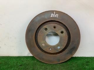 диск тормозной передний Citroen Xsara Picasso 1 поколение 2002, 2.0 л., бензин, МКПП, серый, передний привод