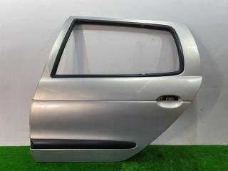 дверь задняя левая Renault Megane 1 поколение [рестайлинг] 2000, 1.6 л., бензин, МКПП, серый, универсал, передний привод